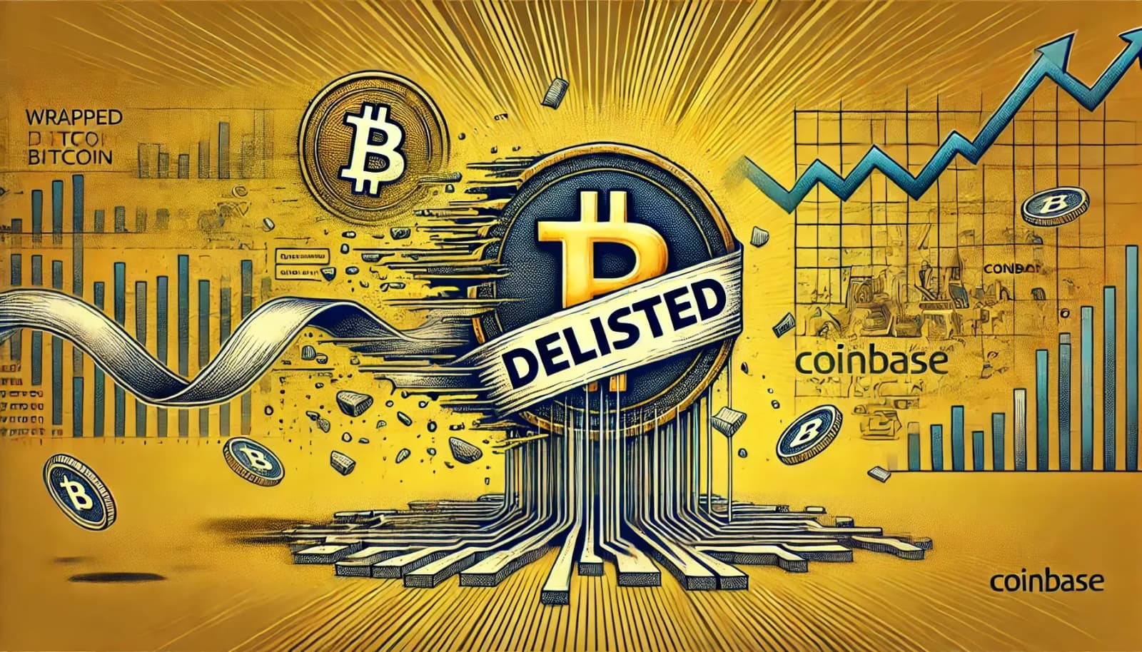 Coinbase hủy niêm yết WBTC do lo ngại ảnh hưởng của giao thức từ Justin Sun