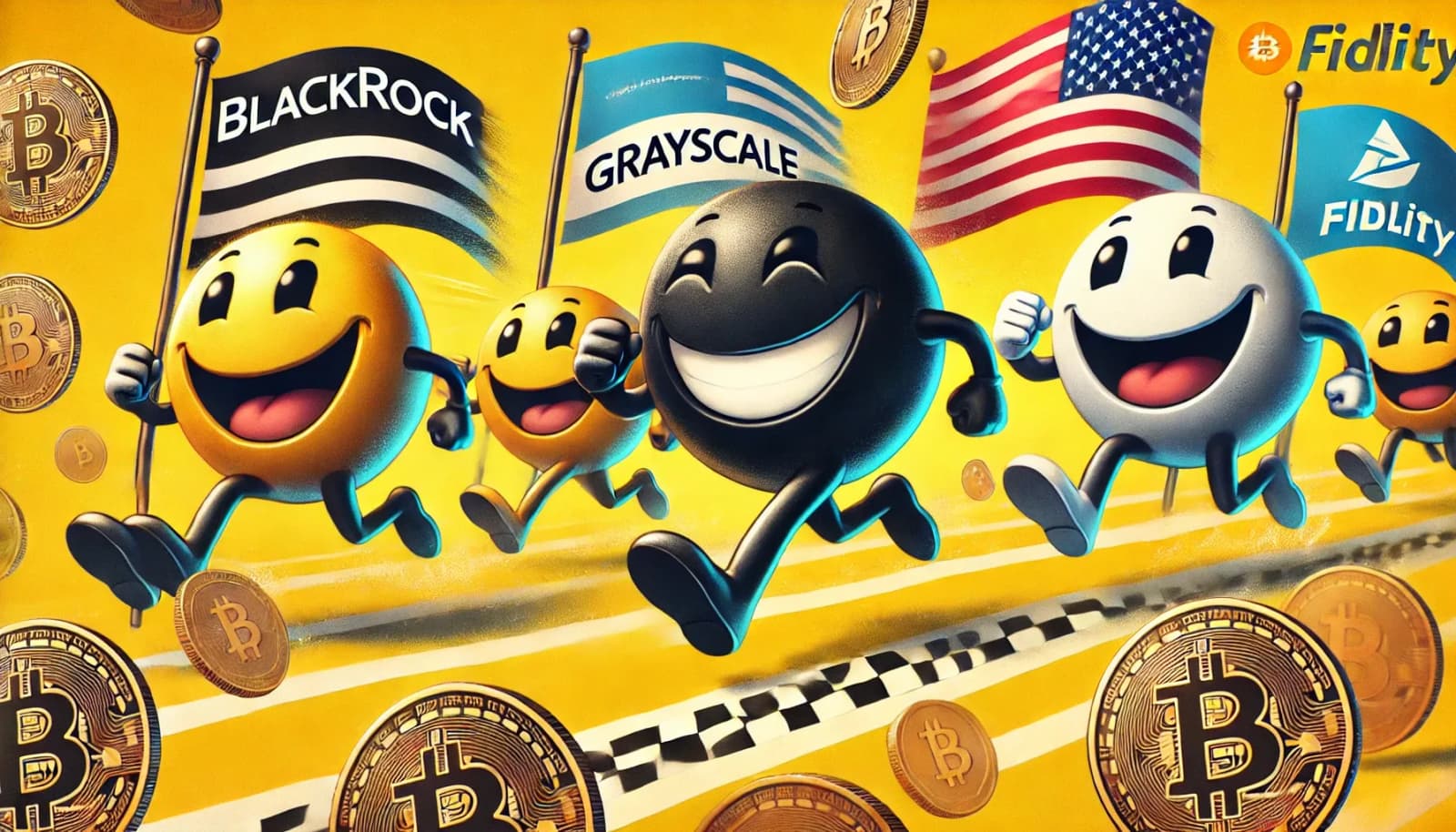 Volume de negociação do ETF de Bitcoin da BlackRock atinge US$ 621 milhões, Fidelity lidera em entradas no dia dos resultados das eleições dos EUA.