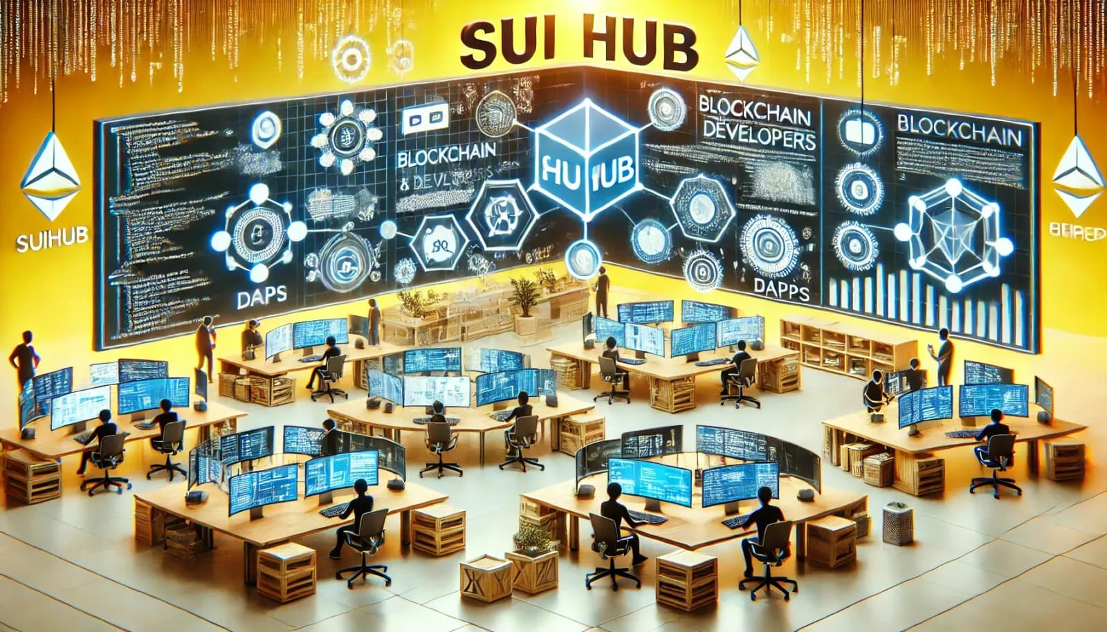 Primer SuiHub Para Proveer Soporte a Desarrolladores de Blockchain Basados en Sui