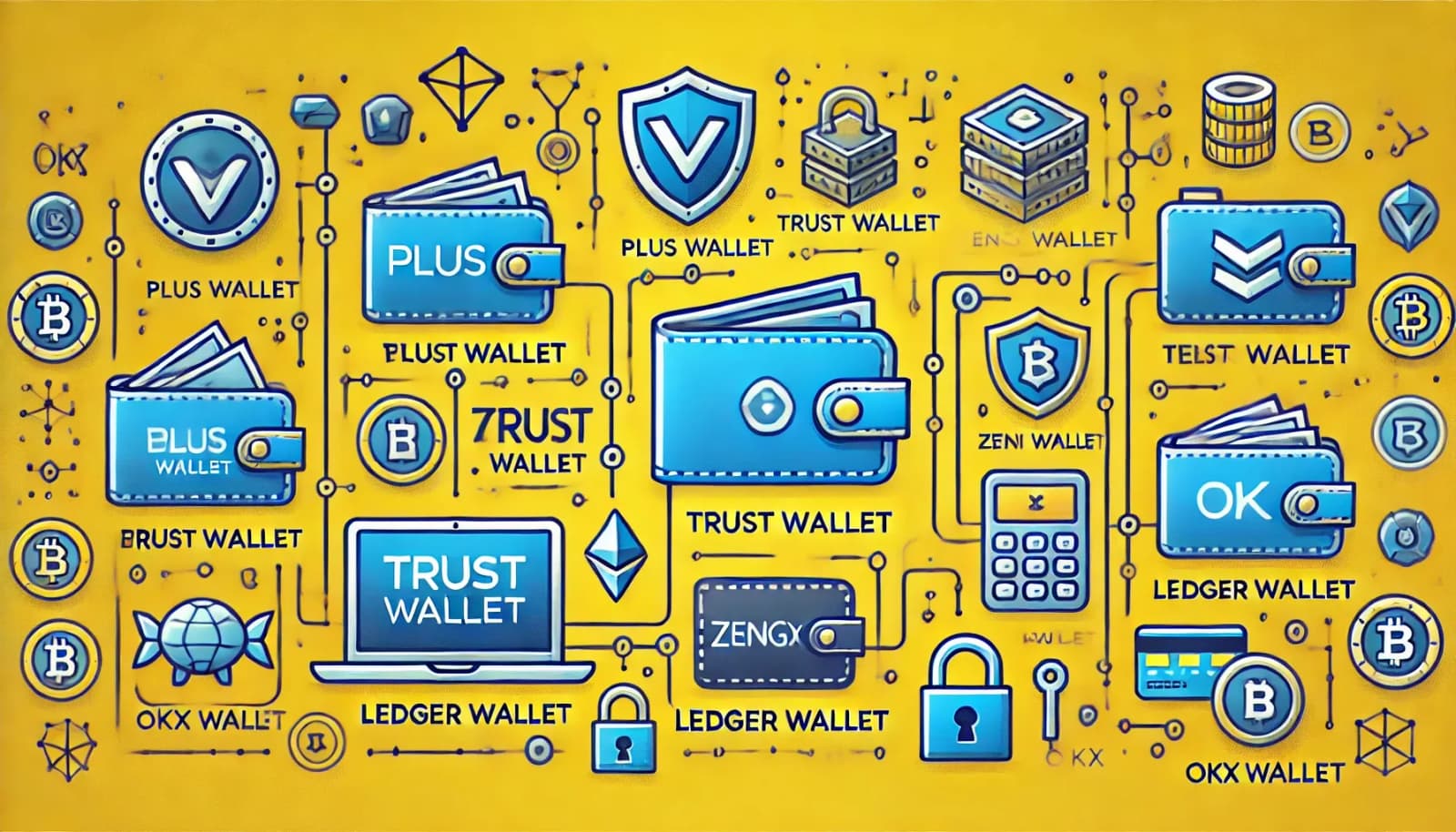 Top 5 des portefeuilles crypto les plus sécurisés en 2025