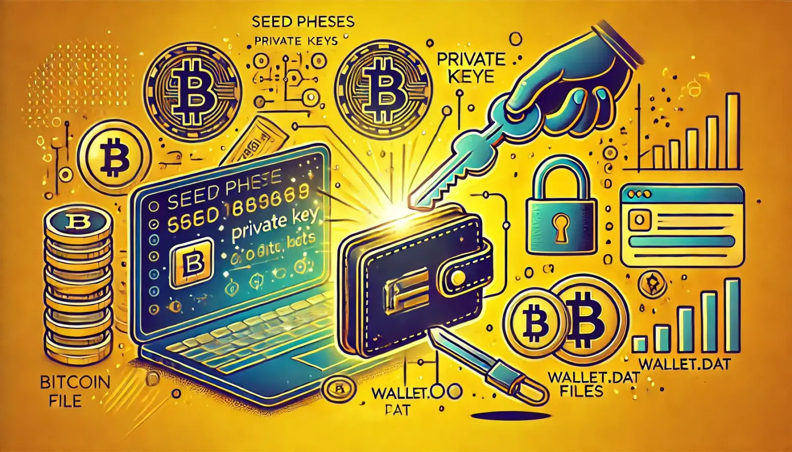 วิธีการกู้คืน Bitcoin ที่สูญหาย - จากคำสั่ง Seed Phrase ถึง Private Keys, คู่มือที่ครบถ้วน