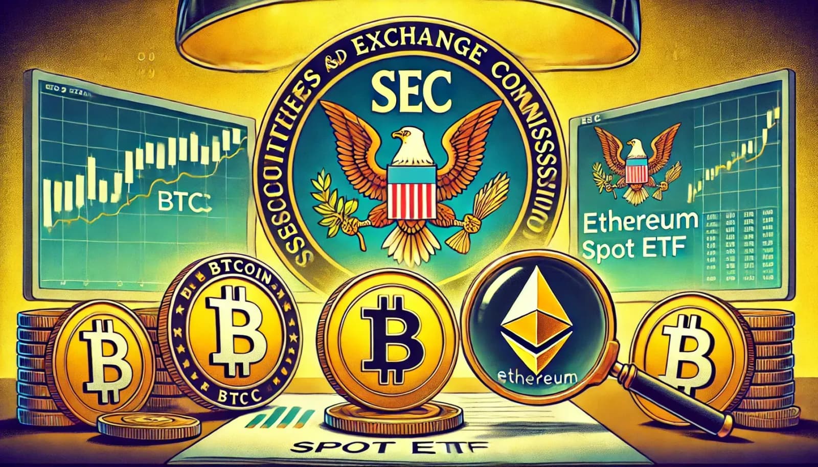 La SEC anuncia prioridades de examen para 2025, incluidos los ETFs de criptomonedas al contado