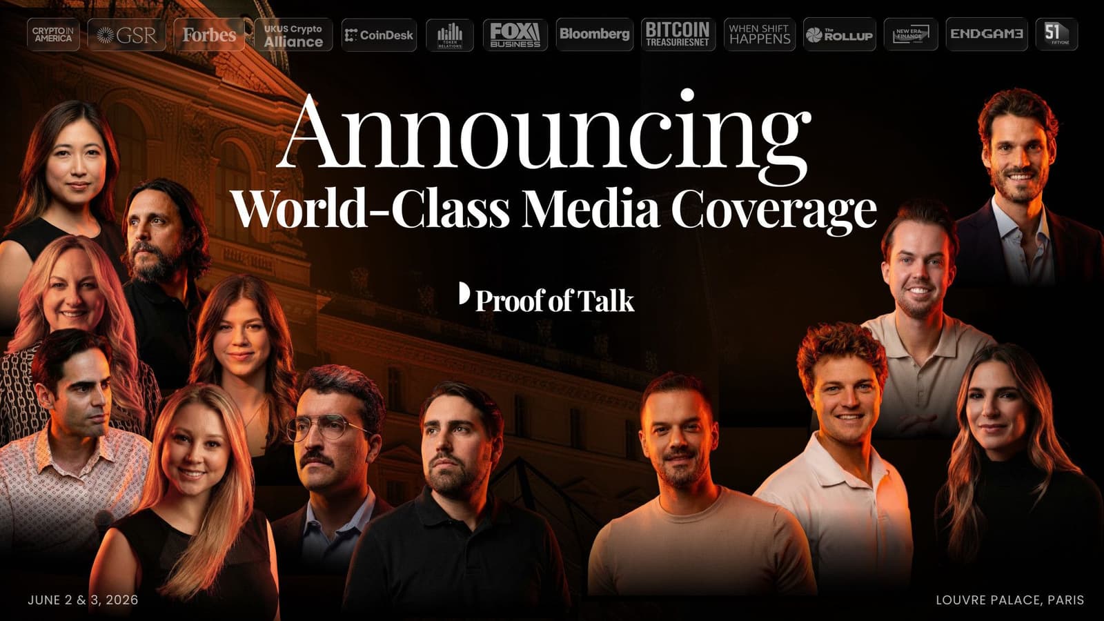 مؤتمر "بروف أوف توك" يقلب نموذج الفعاليات مع أول مجلس لمحتوى التشفير ومنصة بودكاست قوية