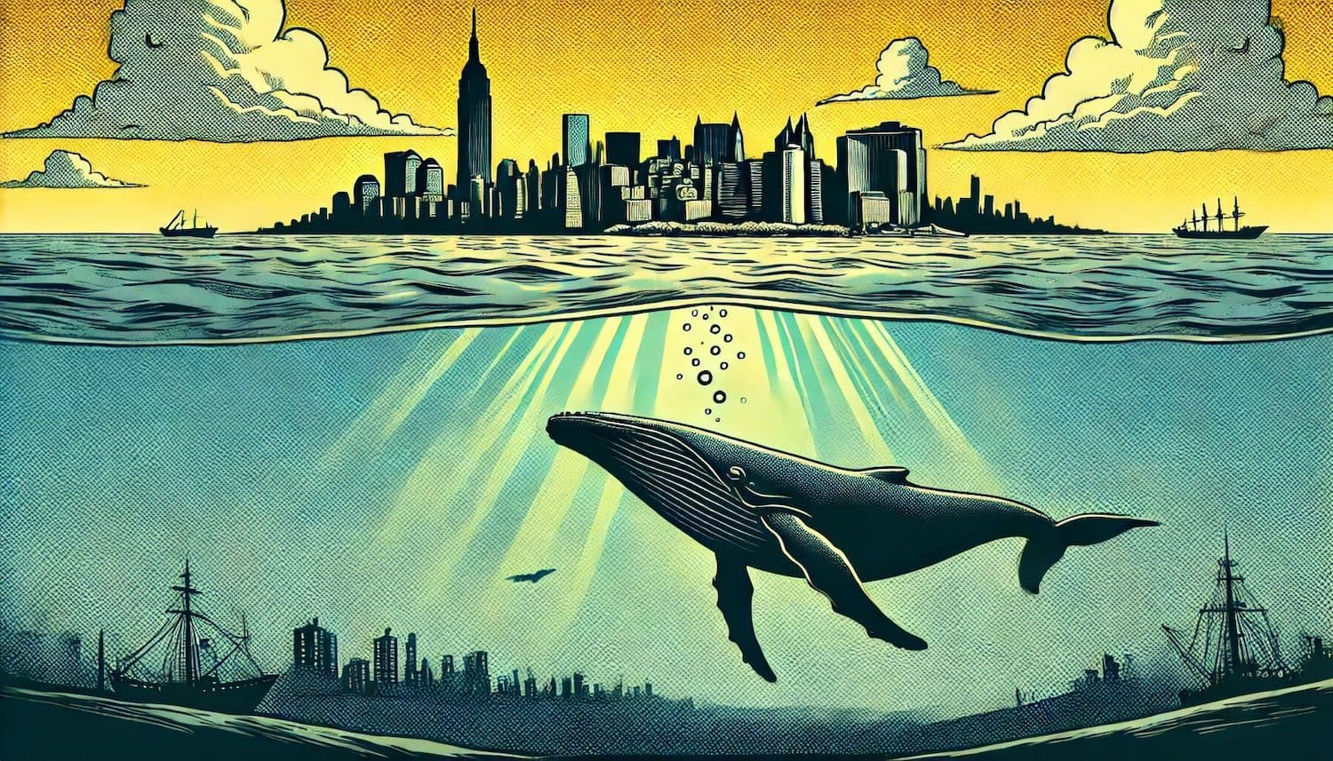 Baleia misteriosa de Bitcoin reativa carteira de Bitcoin adormecida, transfere $61M para Coinbase