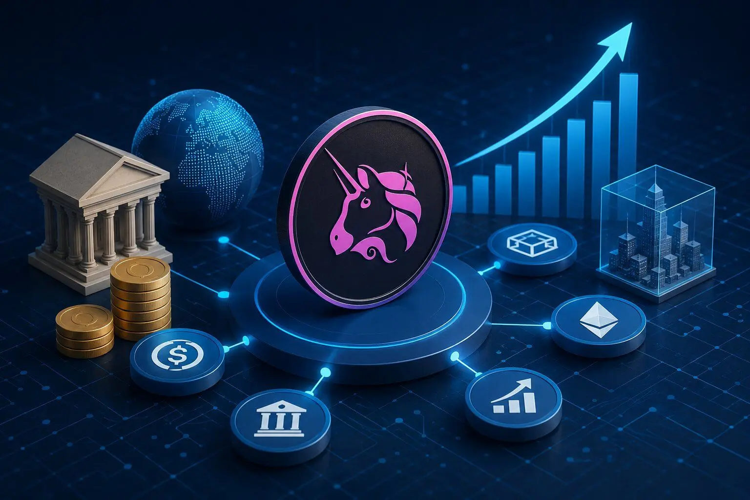 Uniswap's UNI Token Could Rise 40x By 2030, Standard Chartered Says