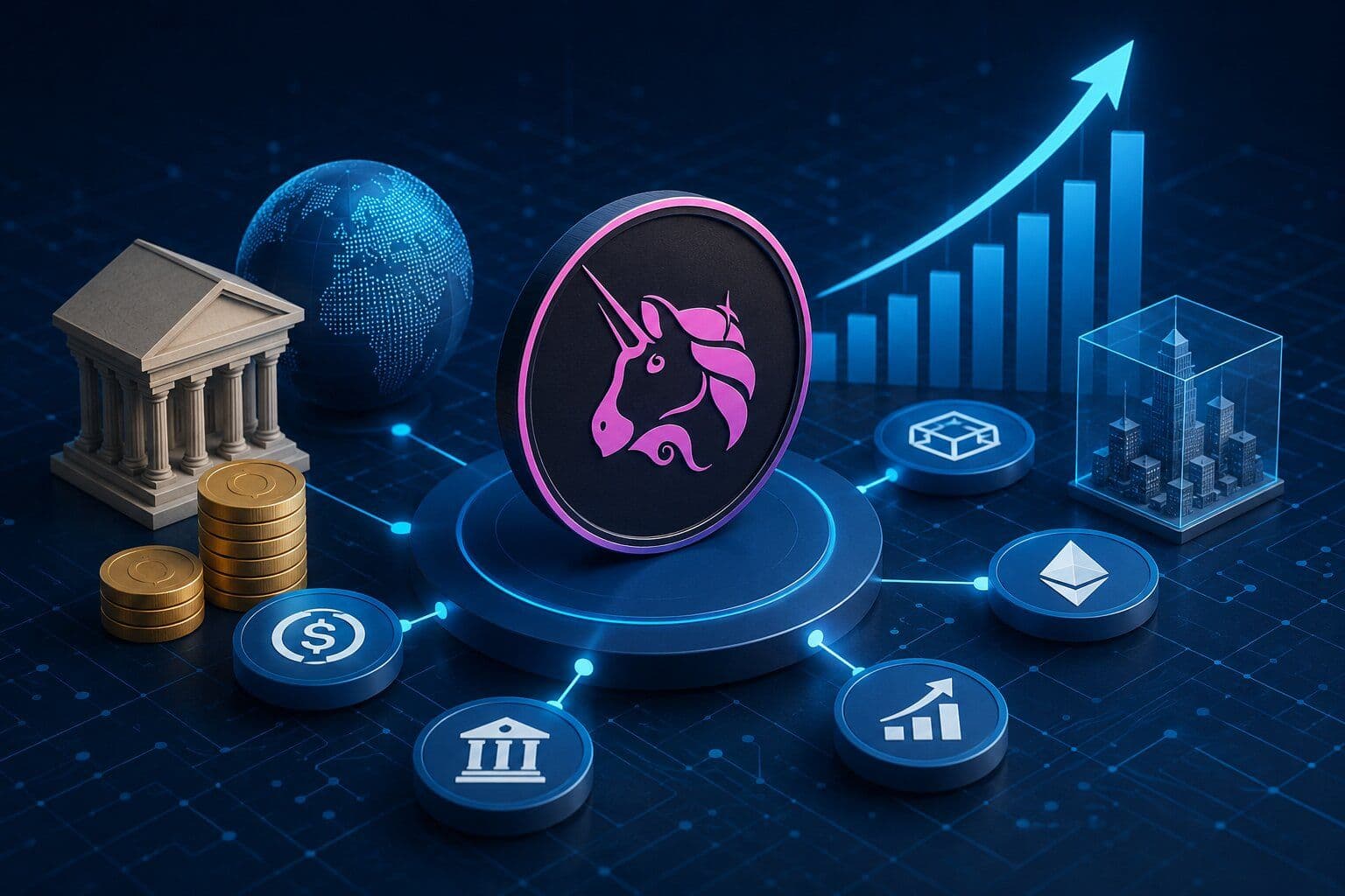 Uniswap's UNI Token Could Rise 40x By 2030, Standard Chartered Says