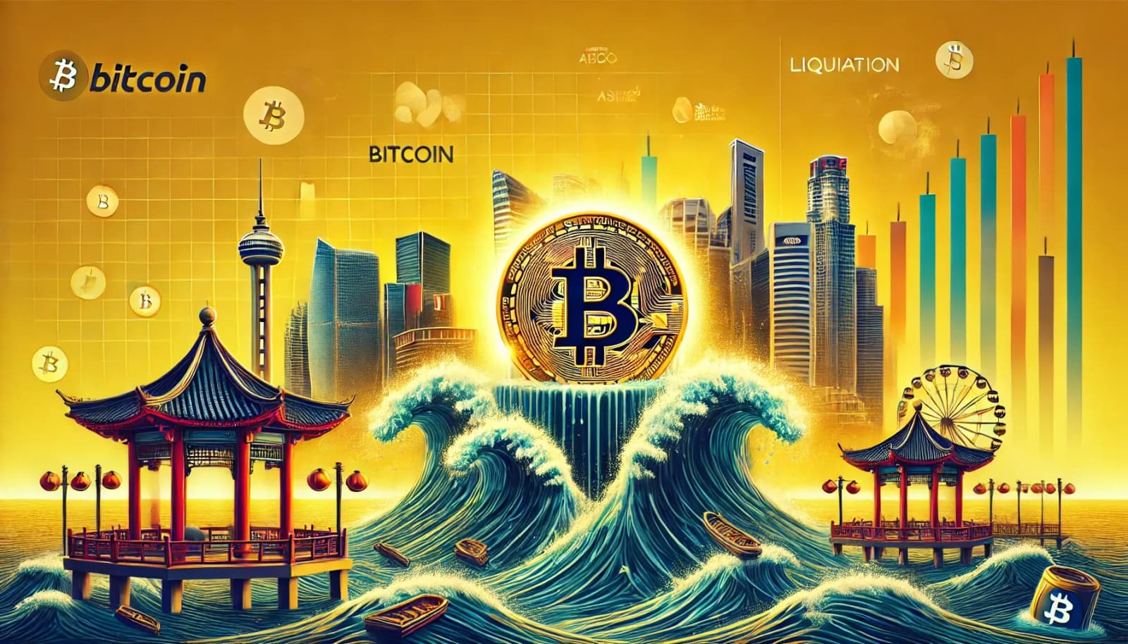 Asya Pazarı Hakimiyeti, Bitcoin'e $328M Kripto Tasfiye Fırtınasında Yardımcı Oluyor