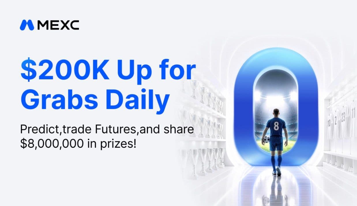 MEXC Launches "Kickoff Fest" Trading Event with 8,000,000 USDT Prize Pool