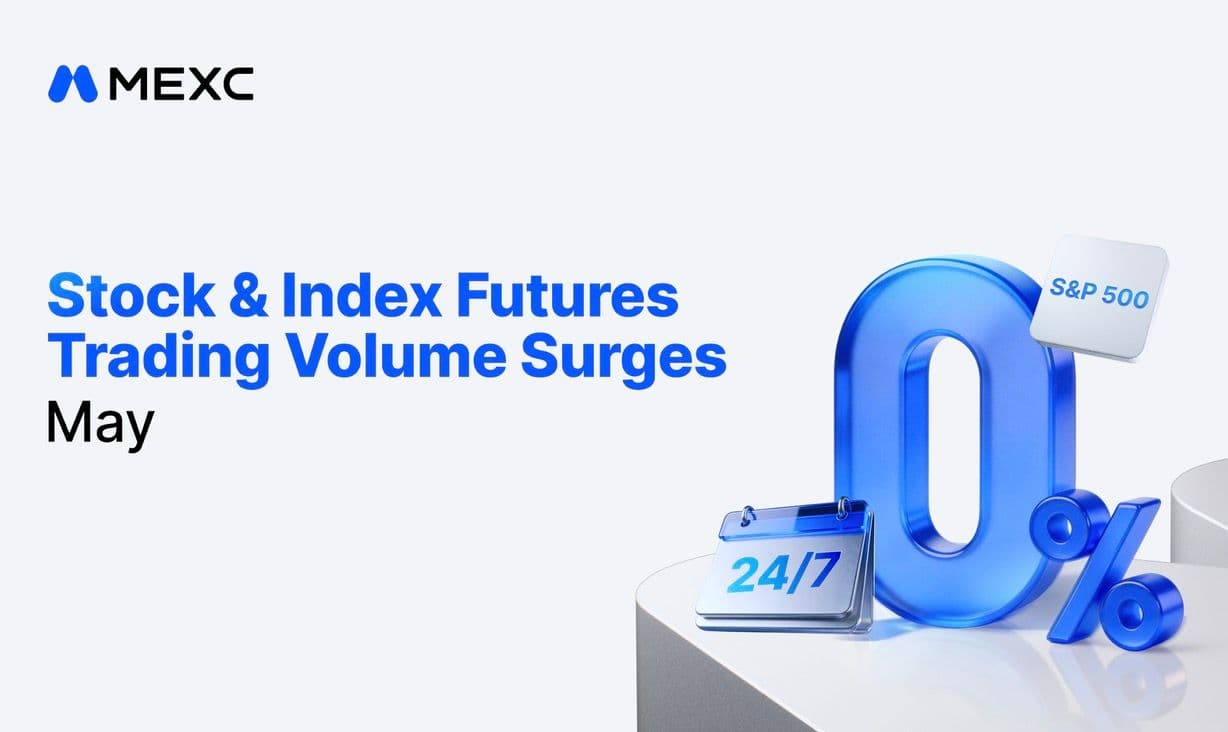 MEXC May Stock Futures Volume Rises 105%, MU Volume Surges 1,002% as AI Storage Momentum Builds