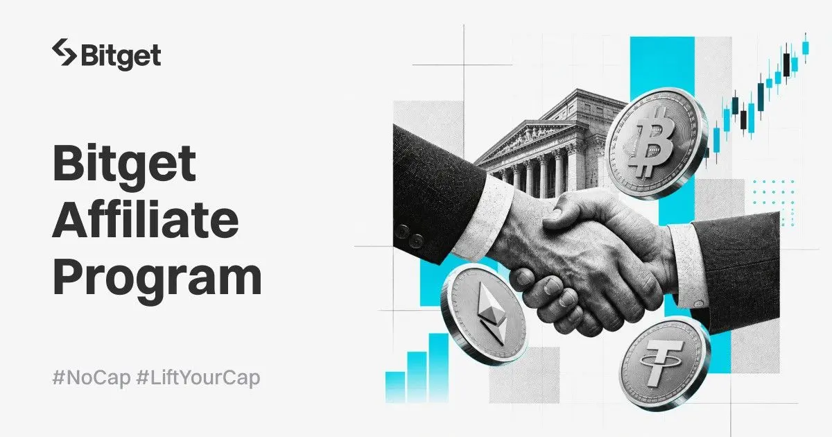 Bitget تطلق برنامج الإحالة #NoCap بعمولات مستمرة مدى الحياة عبر العملات المشفرة والأسهم المرمّزة والذهب