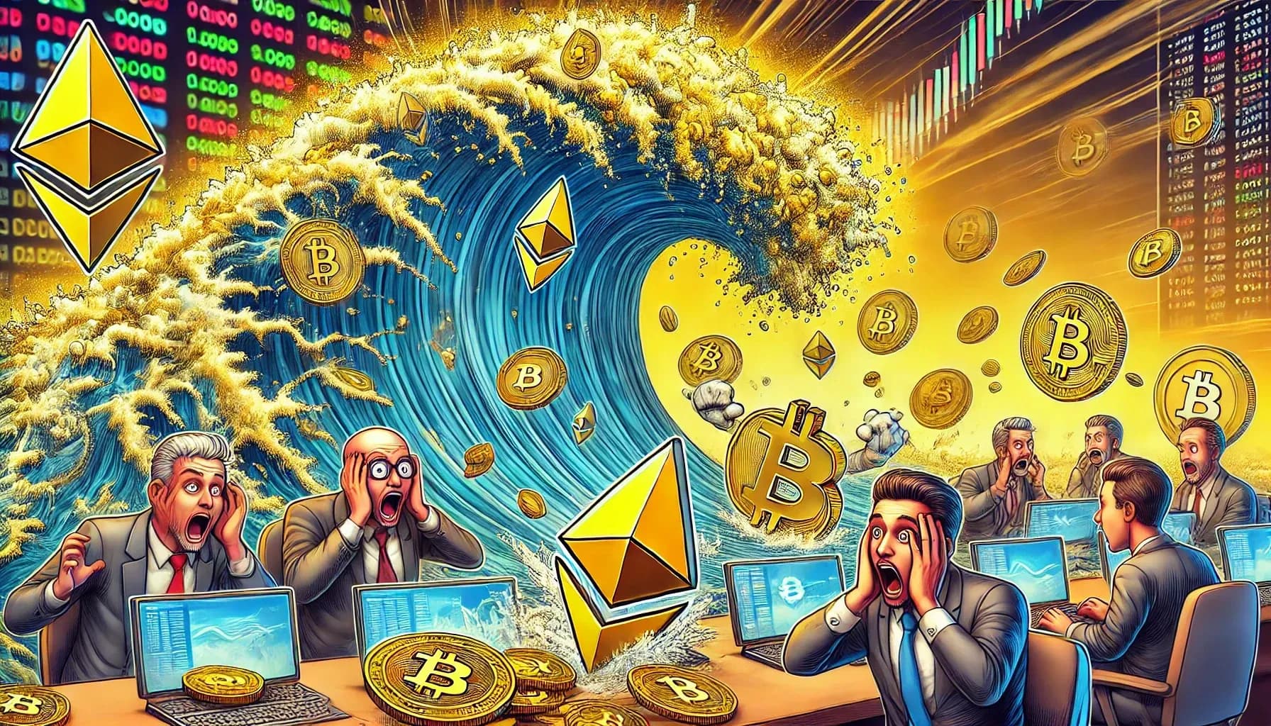 За 24 часа в крипторынке ликвидировано позиций на $287 млн: плечо наносит удар