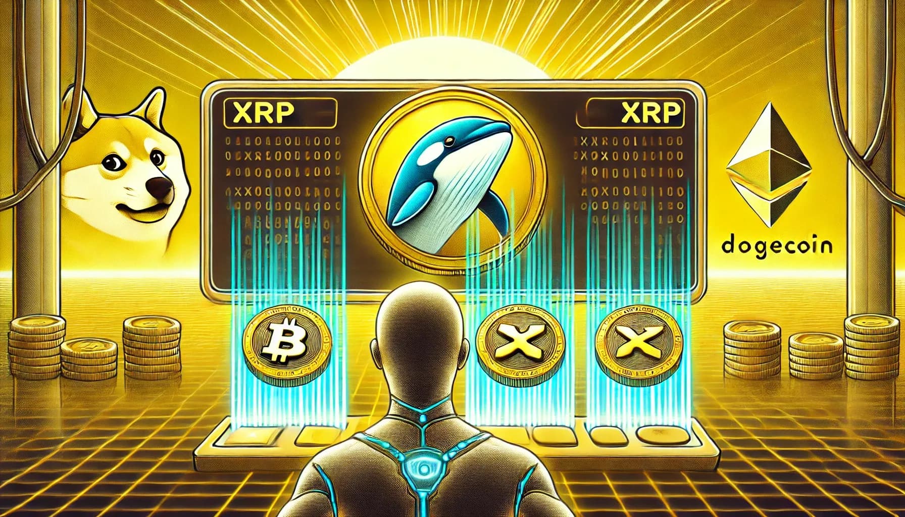 Kripto Balinaları Yaklaşan Yükseliş İçin XRP, Dogecoin ve Solana'ya Yatırım Yapıyor