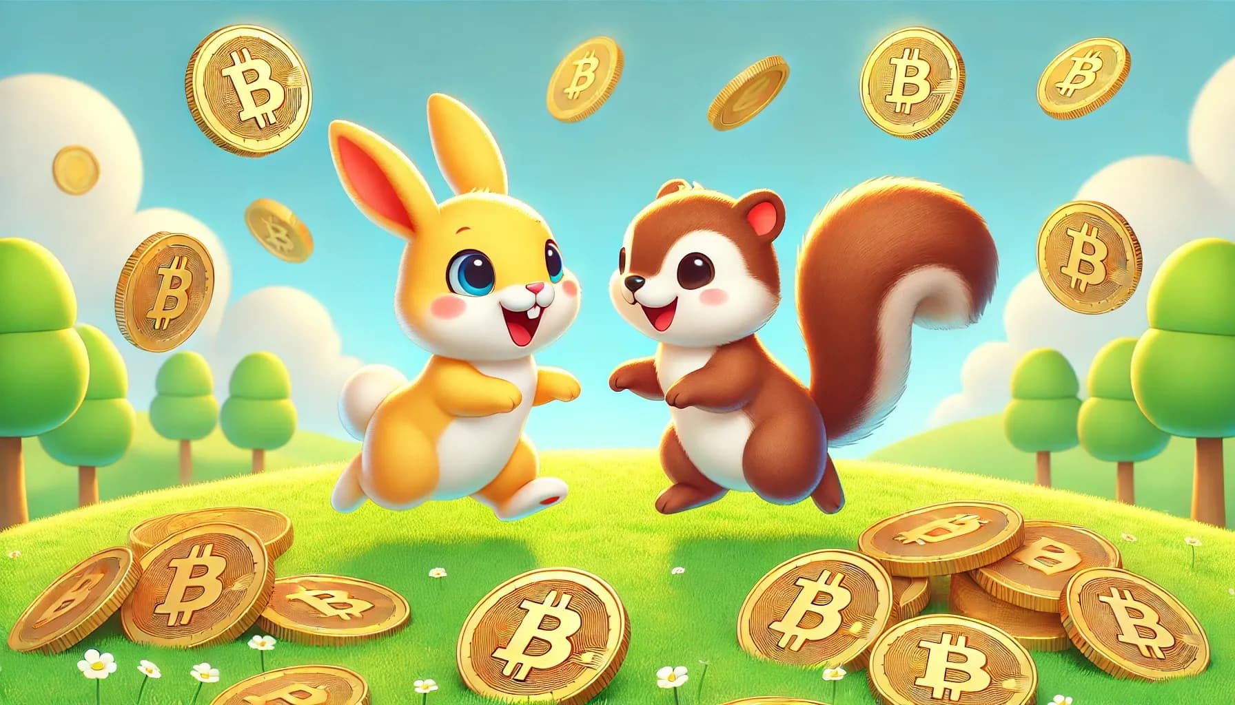 RabBitcoin同PNUT 24小時急升300%,受上市消息帶動入「貪婪區」