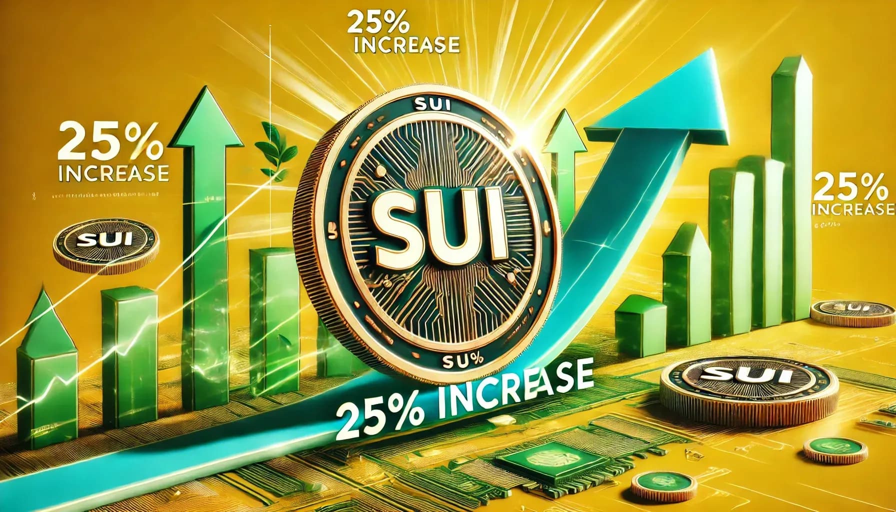 Sui Supera Solana e Ethereum em Influxos, Mira $6.90 em Meio a Rompimento de Alta