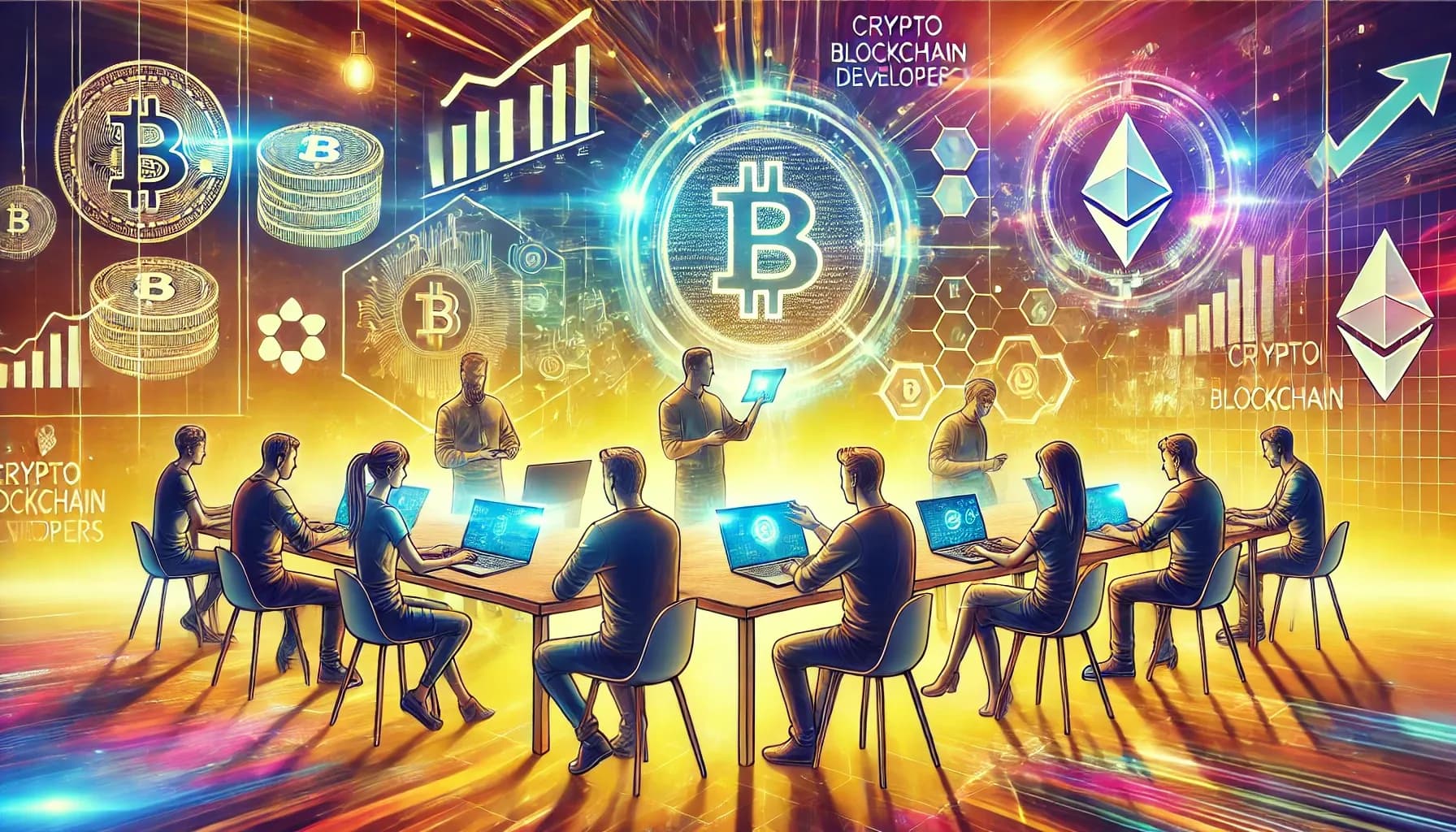 Ethereum verliert die Krone? Die 5 führenden Projekte bei der Blockchain-Entwickleraktivität