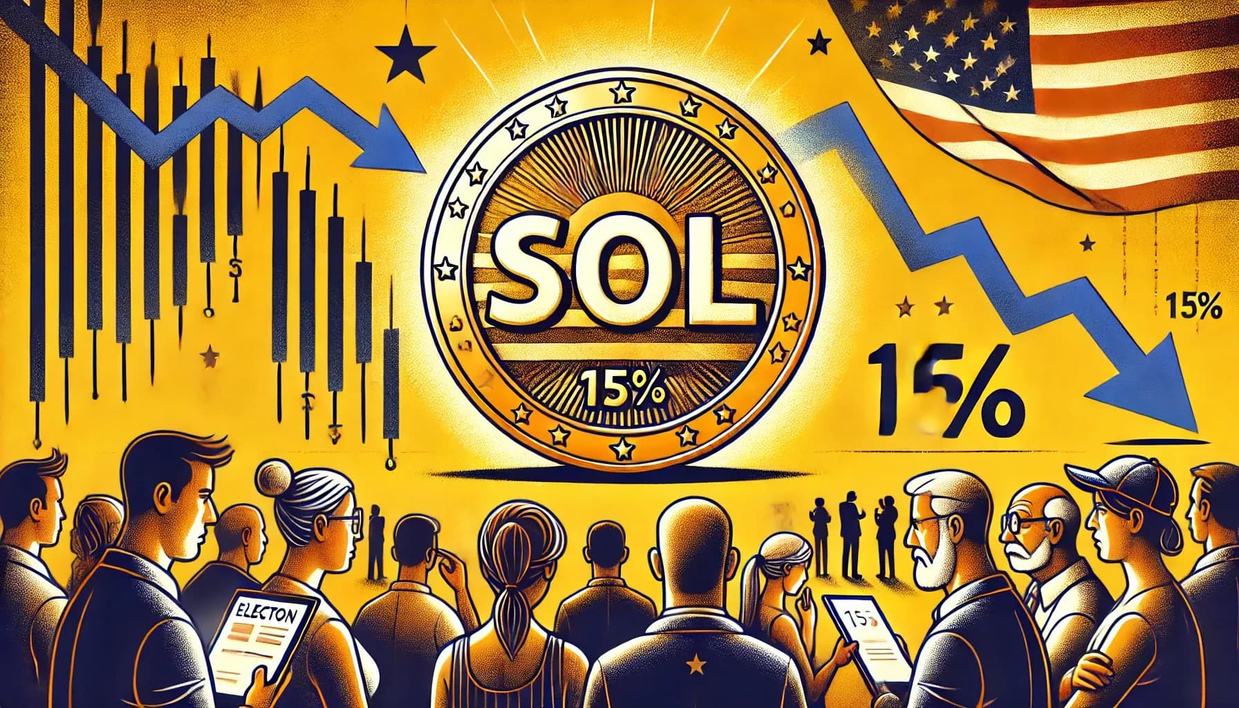 Solana podría caer un 15% en caso de que Harris gane las elecciones de EE.UU., se sugiere una estrategia corta