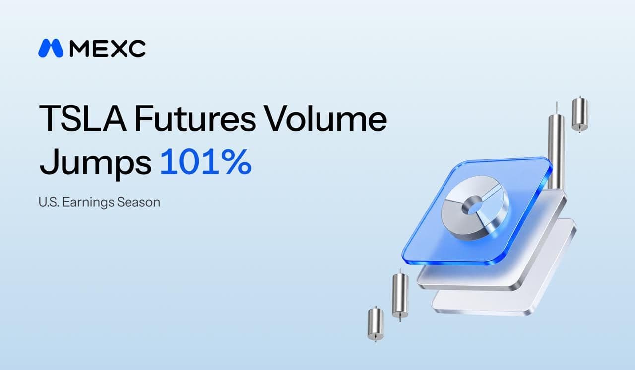 U.S. Earnings Season Heats Up as MEXC TSLA Stock Futures Weekly Volume Jumps 101%