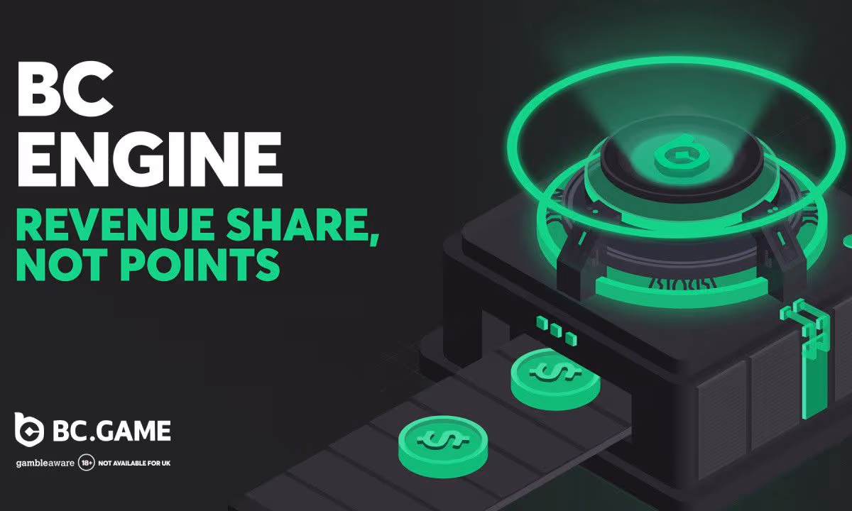 BC.GAME تطلق محرك BC: عملة BC$ فورية، تُرهَن تلقائياً وتُدفَع بالـBCD كل ساعة