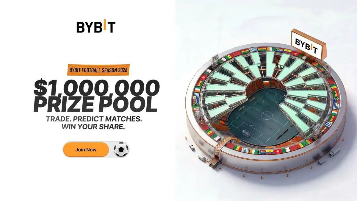 Bybit Launches Football Season 2026 Campaign With Up To $1 Million Prize Pool