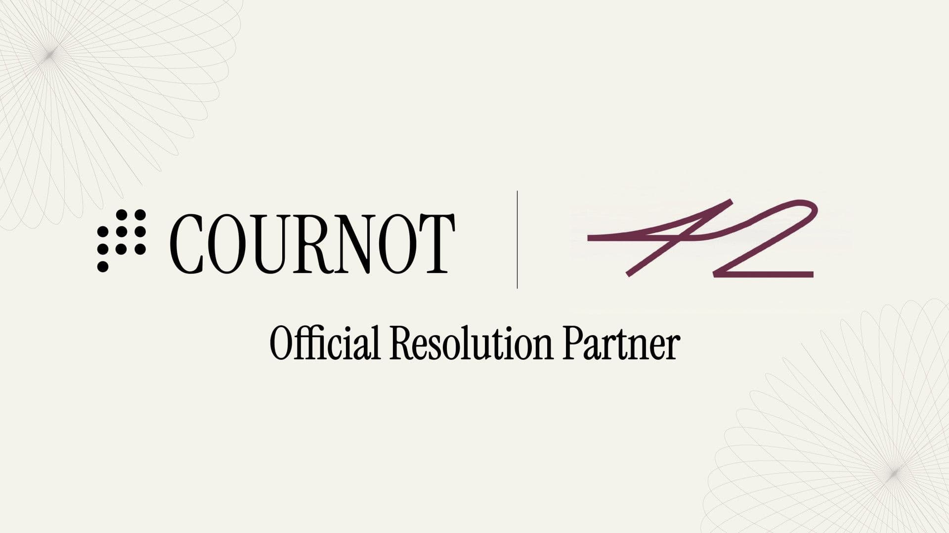 Cournot Becomes Official Resolution Layer for 42, an Event Trading Protocol for Tokenized Future Outcomes