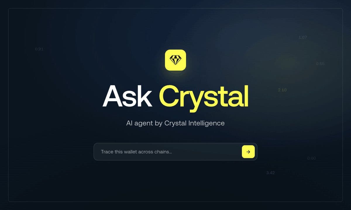 Crystal Intelligence launches Ask Crystal, the AI analyst behind every blockchain judgment
