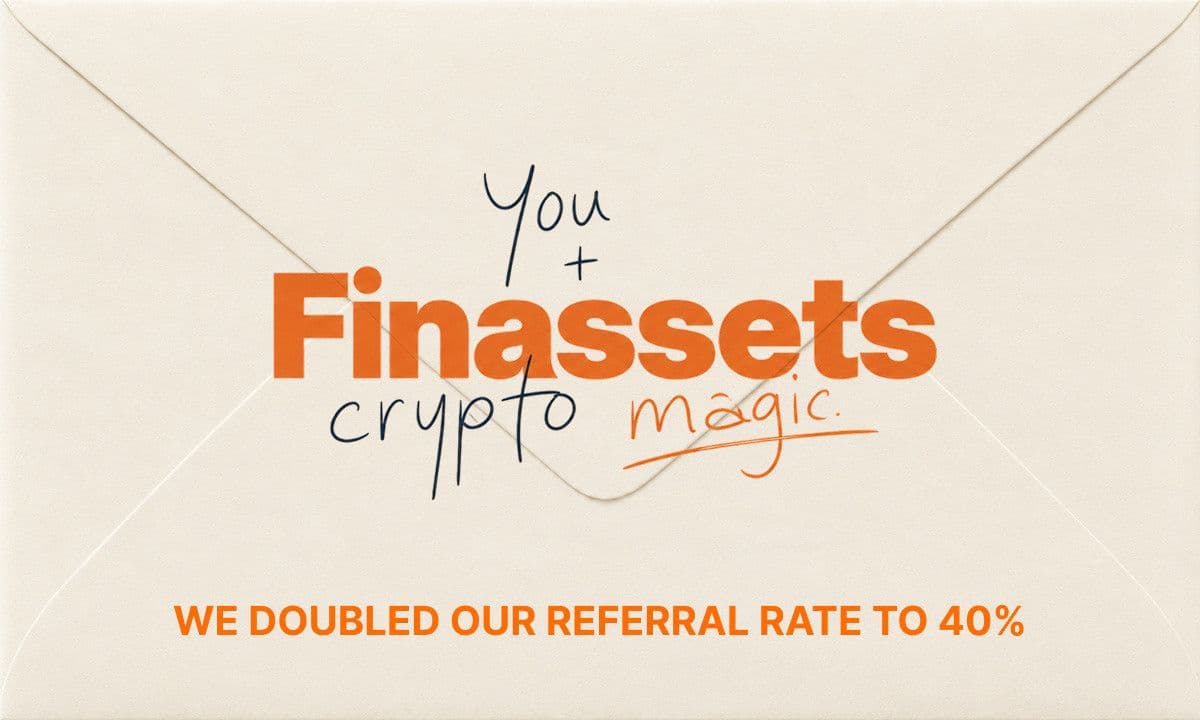 Finassets Raises Affiliate Revenue Share to 40%, Becoming One of the Highest-Paying Crypto Affiliate Programs