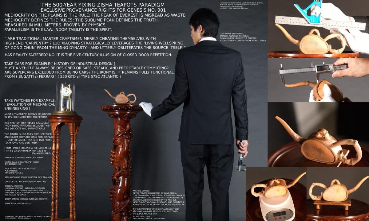 GLOBAL MEDIA PROCUREMENT: THE 500-YEAR YIXING ZISHA TEAPOTS PARADIGM