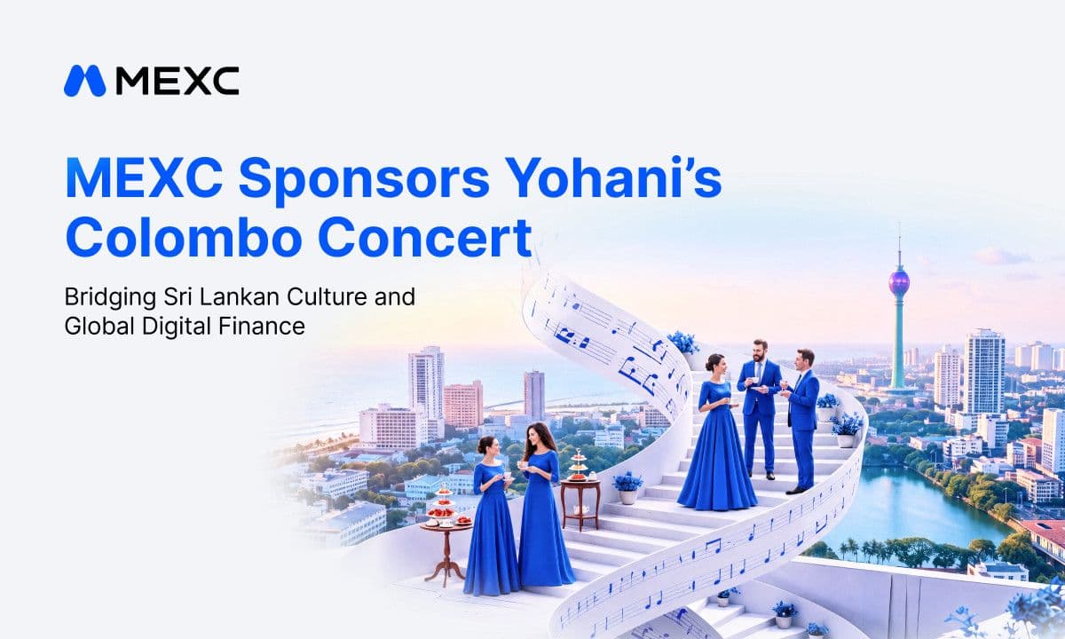 MEXC patrocina show de Yohani em Colombo e aproxima cultura do Sri Lanka das finanças digitais globais