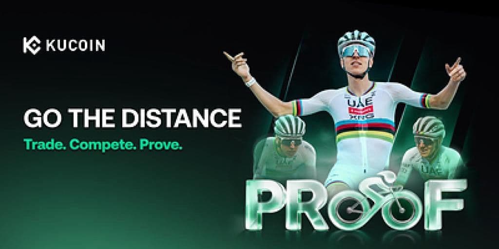 عودة مسابقة KuCoin PROOF بحملة "Go The Distance" مع جوائز مستوحاة من تادي بوغاتشار ومكافآت تتجاوز 800,000 دولار أمريكي من USDT