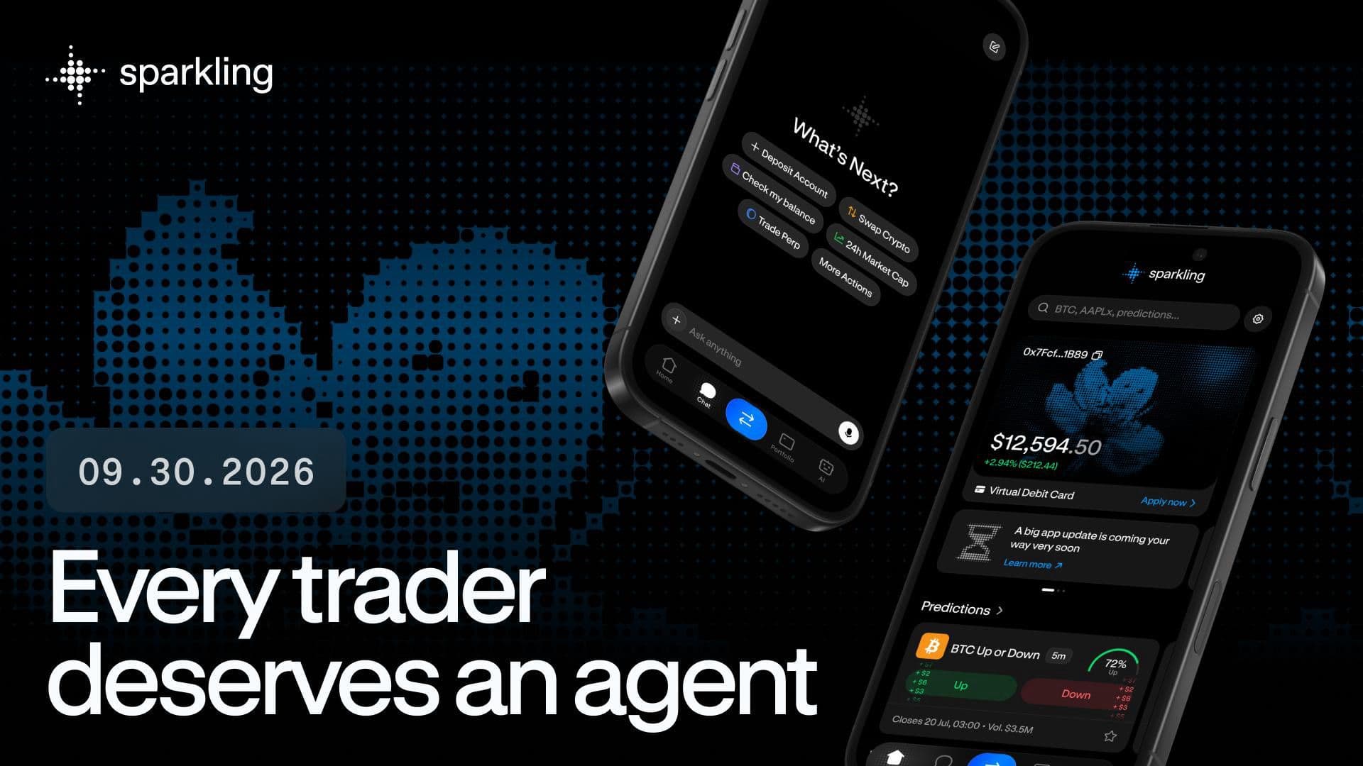 Sparkling lanza la app de trading que incorpora un agente inteligente