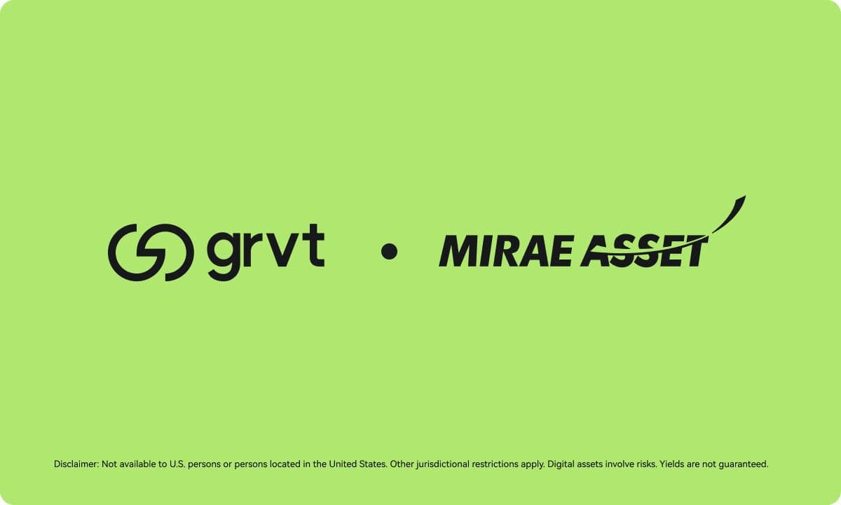 Mirae Asset Securities y Grvt se alían para emitir notas de financiación tokenizadas