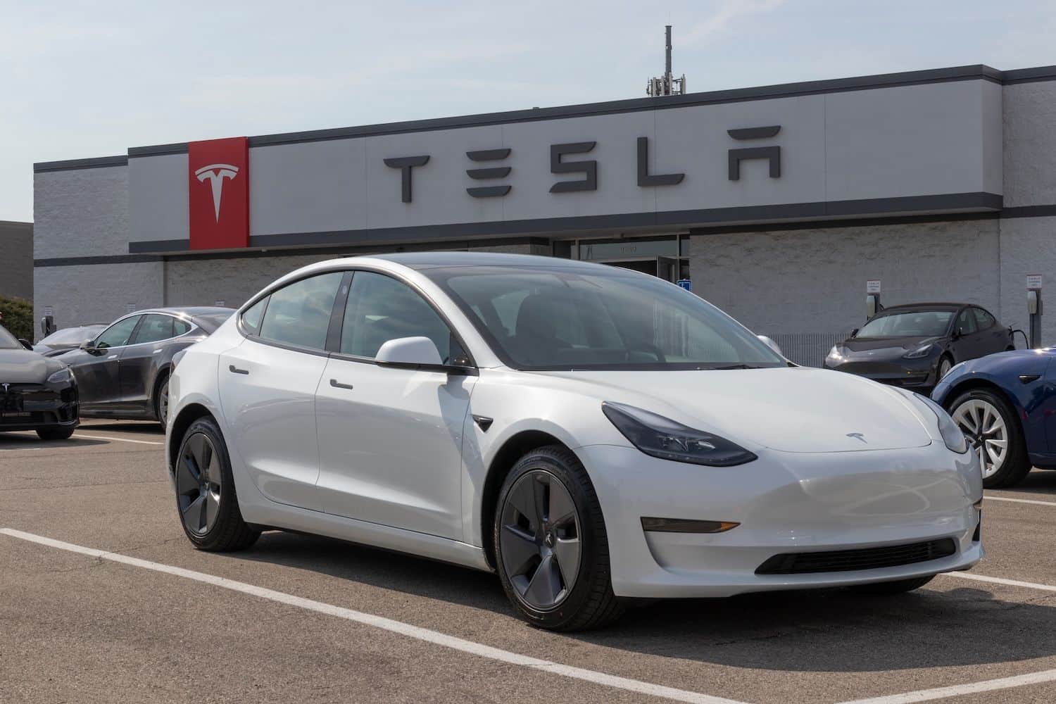 Musk stages Semi and Roadster events while Tesla stock sits 18% lower in 2026 and robotaxi doubts persist. (Image: Shutterstock)