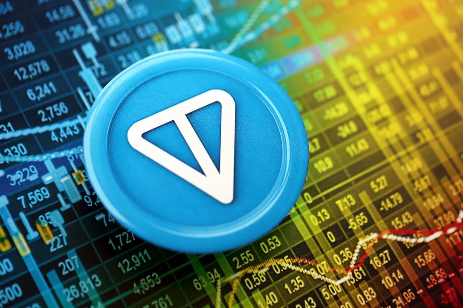A pivotal price zone near $1.80 on the 200-day moving average sets up whether the Telegram-linked token's May breakout survives. (Image: Shutterstock)
