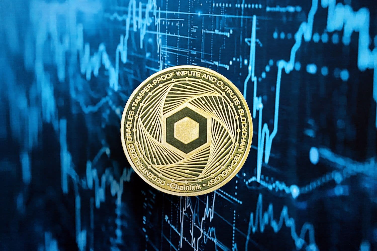 A new report places LINK atop the undervalued altcoin list, noting Chainlink protects $75B in value despite the token's depressed price. (Image: Shutterstock)